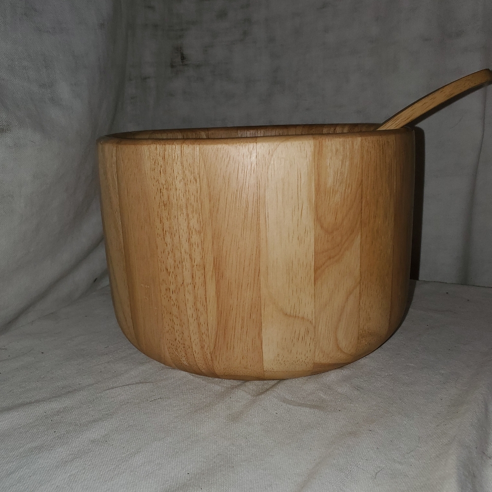 Dansk salad bowl with spoon